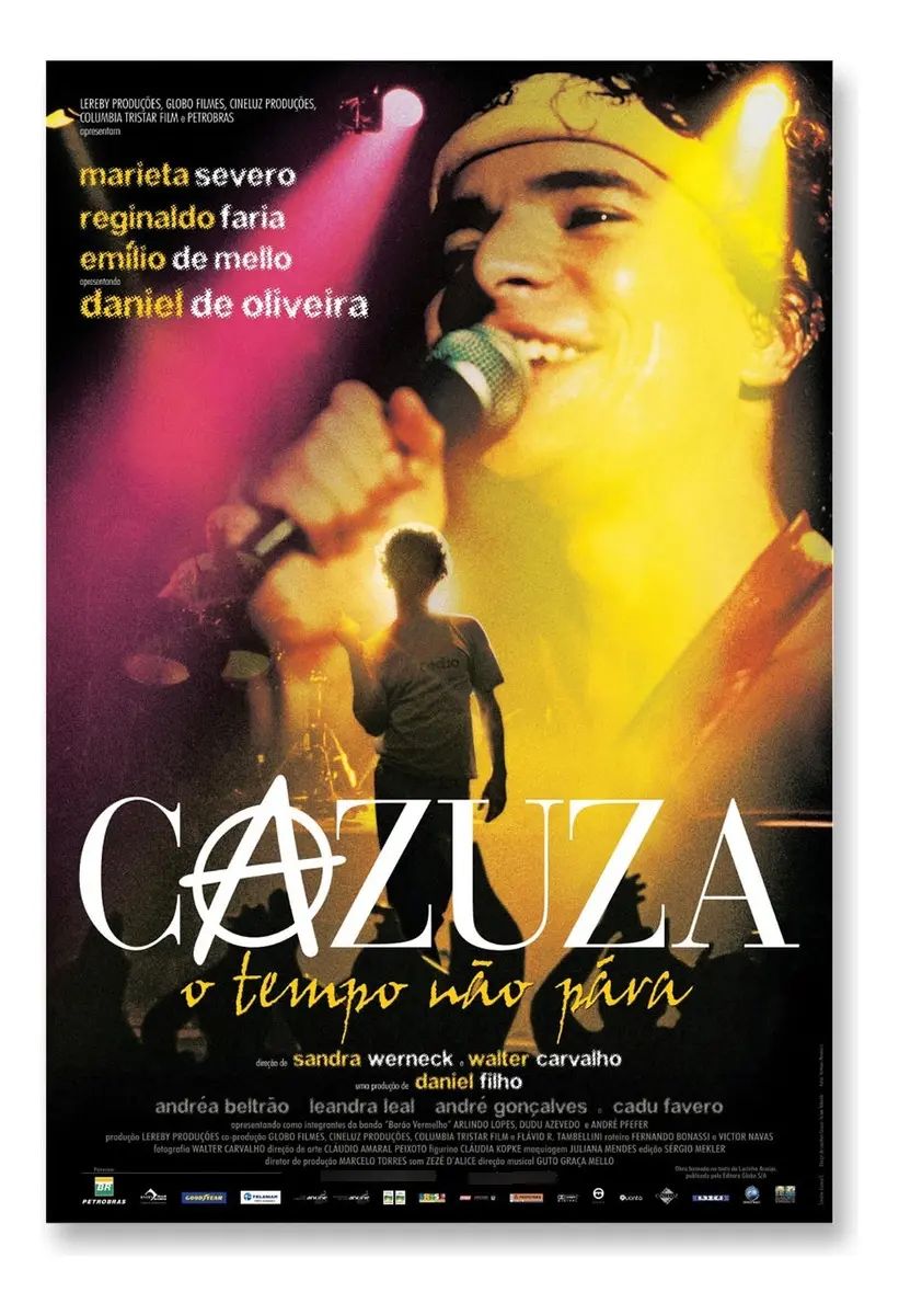 Cartaz de Cazuza – O Tempo Não Para